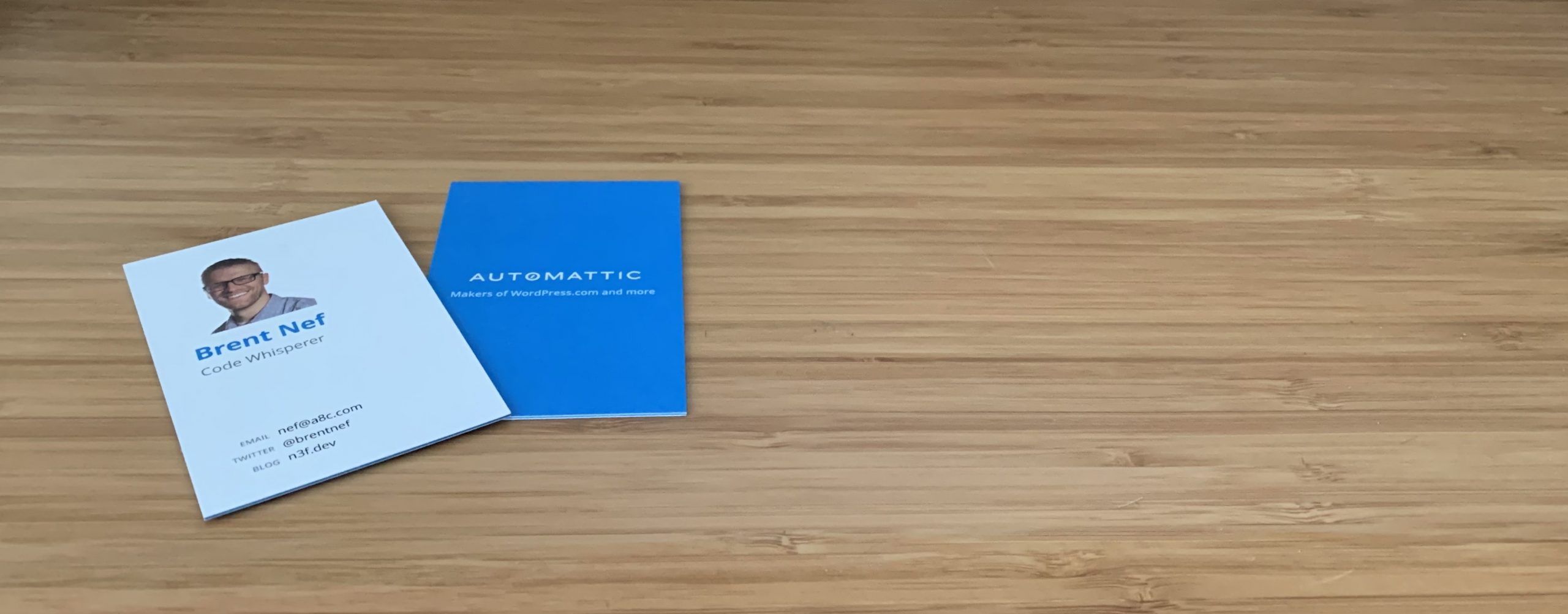 Automattic business card